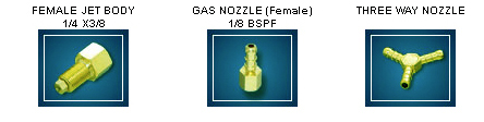LPG gas fittings