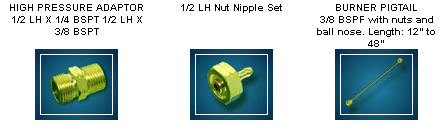 LPG gas fittings
